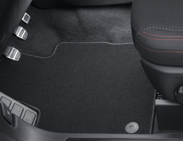 Original Ford Kuga desde 12/2019 Alfombrillas de moqueta delanteras,negras.