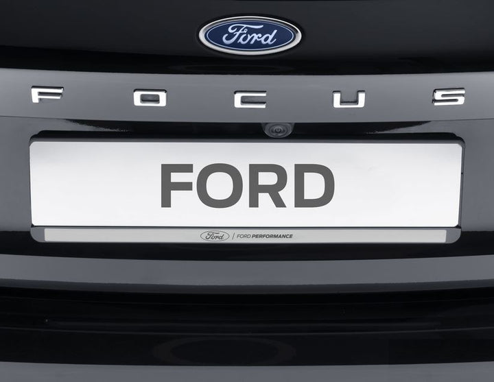 Original Ford Fiesta Focus Van 2019-2021 Soporte de matrícula plateado 2569822