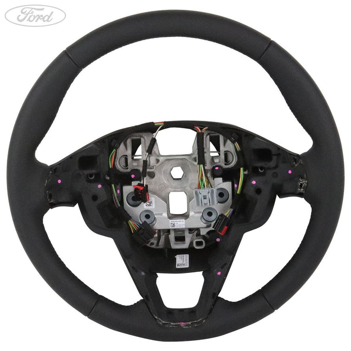 Mondeo 2014-2024 Kit de Volante de Dirección Cuero Ébano