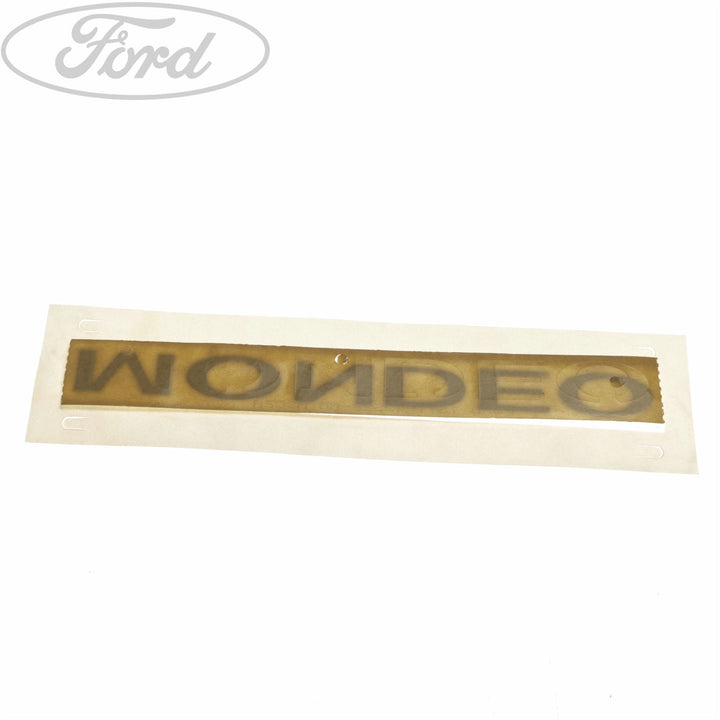 Ford Mondeo 2001-2014 Placa Nombre Emblema Maletero Negra 1132601