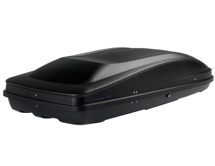 G3* Baúl de techo Elegance Europe 390, con grabado en color negro mate.