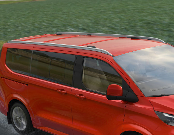 Original Ford Tourneo/Transit Custom Barras longitudinales portaequipajes para techo Zirkon