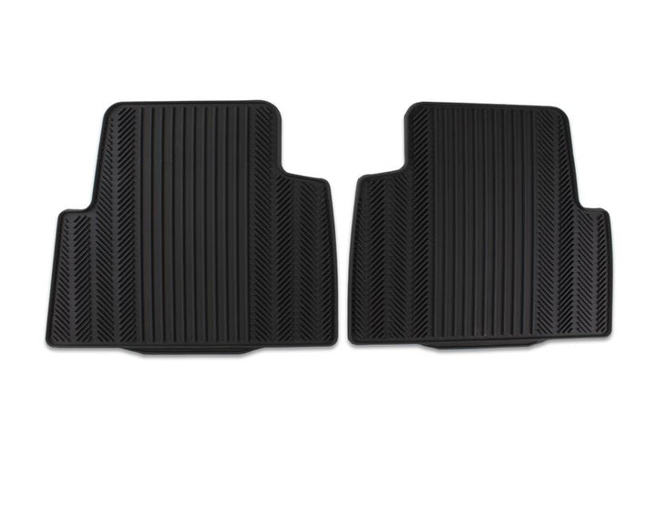 Original Ford Kuga 01/2008-10/2012 Alfombrillas de goma traseras,en color negro.