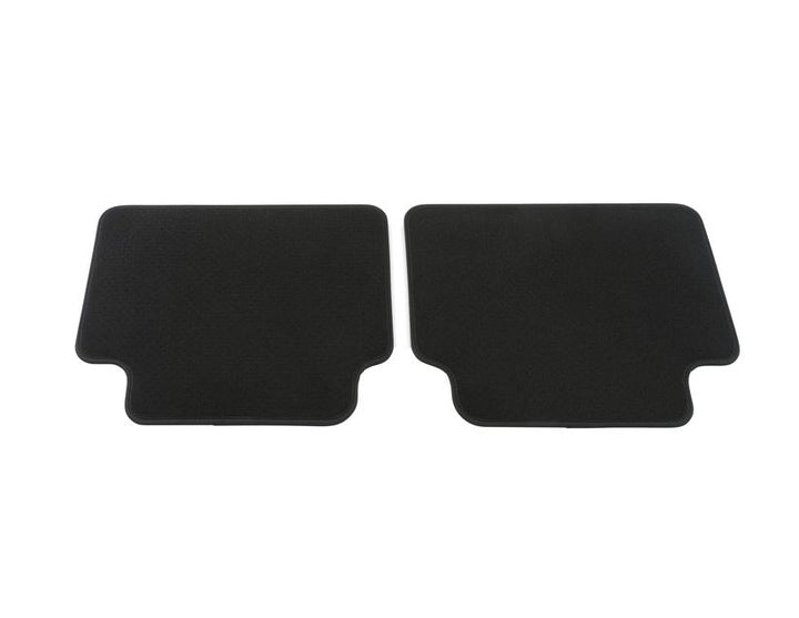 Alfombrillas de moqueta traseras Ranger Super Cab 2022+ negras excepto Raptor y Platinum