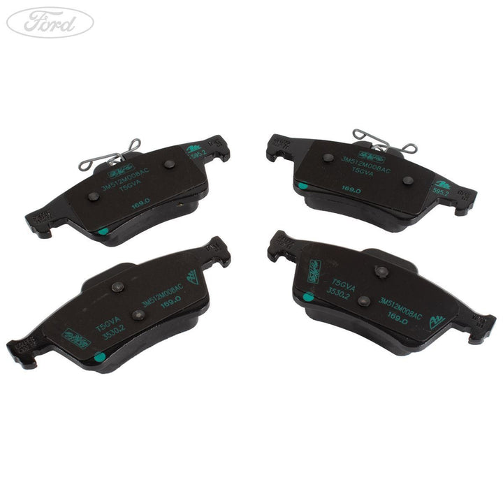 Juego de pastillas de freno para eje trasero original para Ford Focus C-Max 1.6 2.0 TDCi 1360254