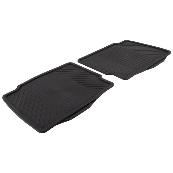 Original Ford Mondeo desde 09/2014 Alfombrillas de goma traseras,en color negro.