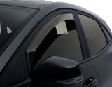 Original ClimAir Deflectores de viento de ventana frontal negro para Ford Puma 2019+ 2497408