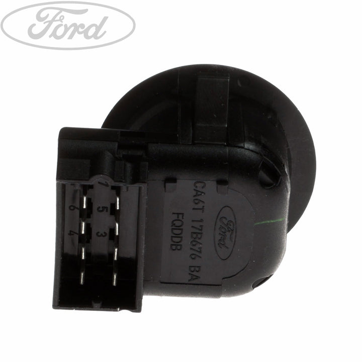 Ford Transit 2014-24 Palanca Control Espejo Plegable Eléctrico Negra 1782894