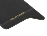 Kit de alfombrillas de moqueta delanteras y traseras Ranger Wildtrak automática 2022+ negro con logo amarillo