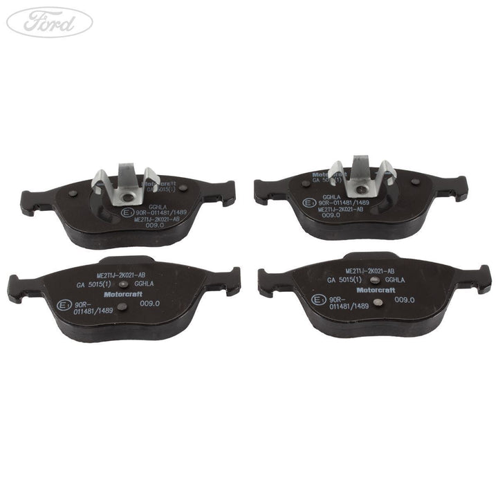 Kit de pastilla de freno delantero con pinza Motorcraft original para Ford Transit Connect 2013 2177227