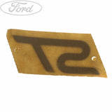 Ford Focus 2011-2024 ST/ST2 Placa Nombre Parachoques Trasero Negra 1748488