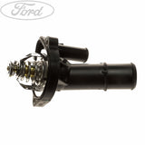 Ford Focus 2011-2019 Conjunto Termostato Motor Negro 5157411