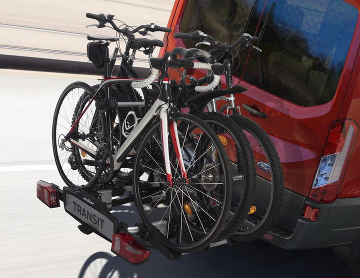 Uebler* Portabicicletas trasero X31-S,para tres bicicletas,inclinable 60°.
