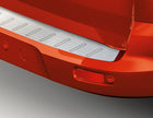 Tourneo Connect & Transit Connect Lámina protectora de paragolpes trasero de aluminio pulido, con logo Connect.