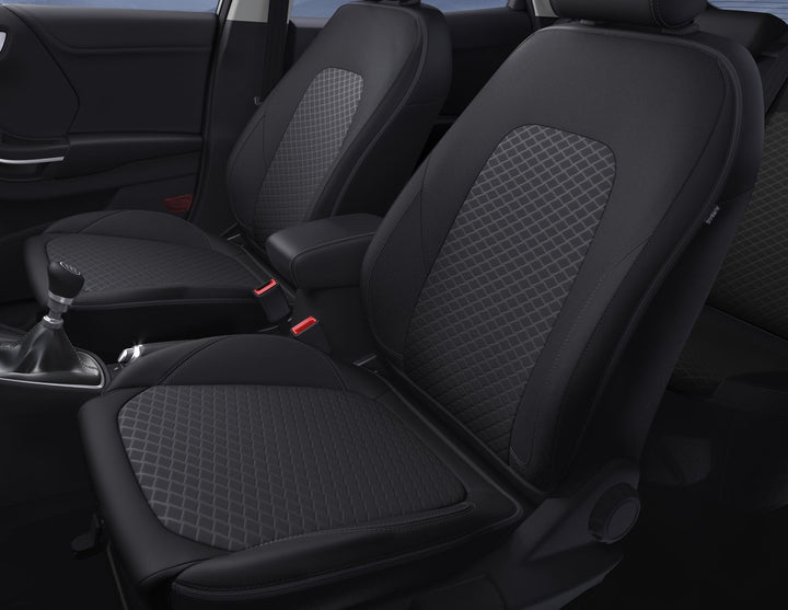 Original Ford Puma desde 10/2019 Fundas de asiento con cremallera Frameout.