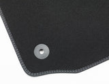 Original Ford Fiesta 11/2012-06/2017 Alfombrillas de terciopelo delanteras