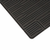 Alfombrillas de goma para segunda fila negras Transit Custom Bus 2024+