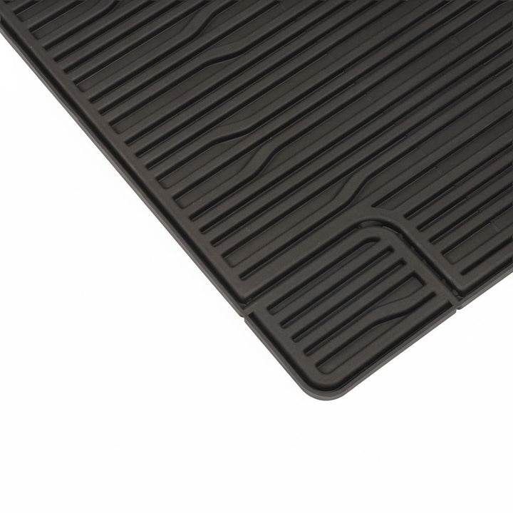 Alfombrillas de goma para segunda fila negras Transit Custom Bus 2024+