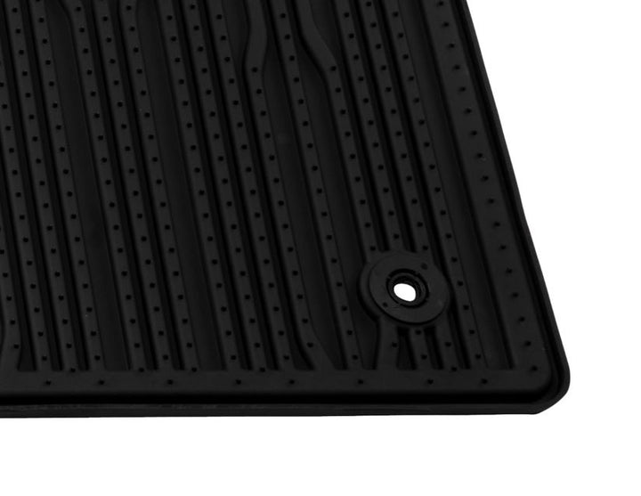 Transit Custom Alfombrillas de goma delanteras, en color negro