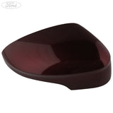 Cubierta color rojo rubí para espejo retrovisor de la puerta O/S (lado del pasajero) original para Ford S-Max Galaxy Edge 2016- 2182129