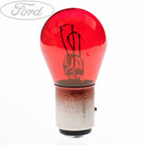 Bombilla roja para luz de freno trasera original para Ford C-Max Focus 21 / 5W 1489938
