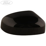 Cubierta color negro pantera metalizado del espejo retrovisor de la puerta O/S (lado del pasajero) original para Ford Focus 2032195