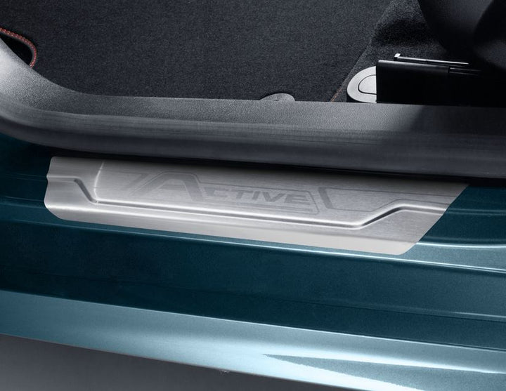 Original Ford Fiesta desde 07/2017 Protectores de umbral de puerta delanteros