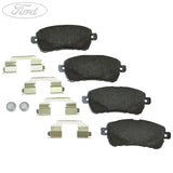 Kit de pastilla de freno delantera (incluye 4 tornillos) original para Ford Figo KA+ 06/2016- 2017679