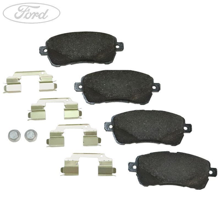 Kit de pastilla de freno delantera (incluye 4 tornillos) original para Ford Figo KA+ 06/2016- 2017679