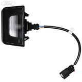 Luz de matrícula plana original para Ford Transit 1815613