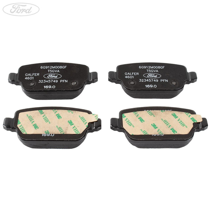 Juego de pastillas de freno traseras originales para Ford Focus Galaxy WA6 Mondeo S-Max 1756395