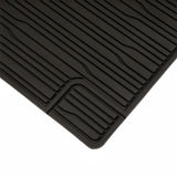 Alfombrillas de goma para segunda fila negras Transit Custom Bus 2024+