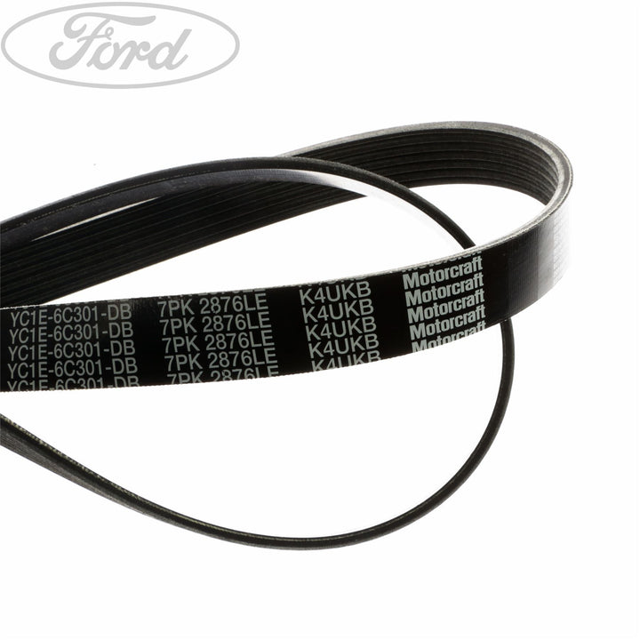 Correa trapezoidal de transmisión original para Ford Transit Motorcraft Drive 1129182