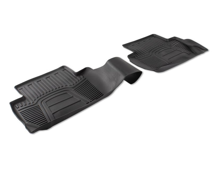 Original Ford Ecosport 2017+ Alfombrillas de goma traseras estilo bandeja negras 2268332