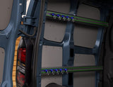 Original Ford Transit Custom desde 09/2023 Argollas de sujeción de carga azul