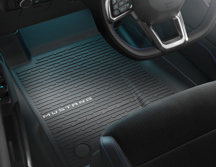 Original Ford Mustang desde 10/2023 Alfombrillas de goma delantera y trasera