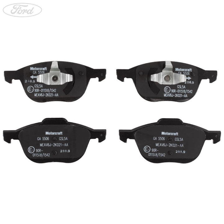 EcoSport 2017-2024 Kit de Forro de Freno Eje Trasero Negro
