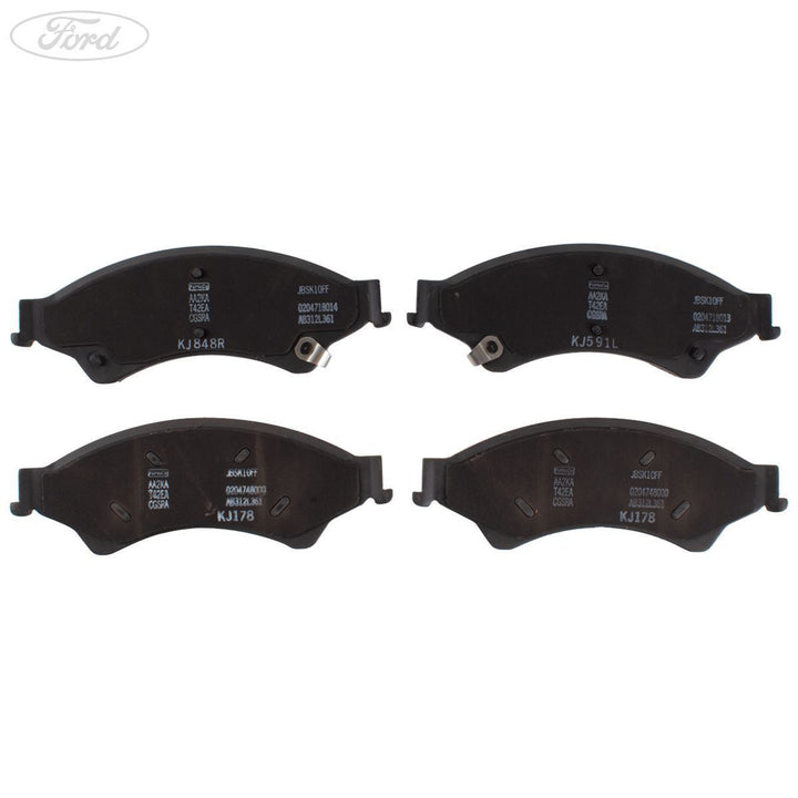 Juego de pastillas de freno delantero originales para Ford Ranger TKE TDCi de 2011 en adelante 1723538