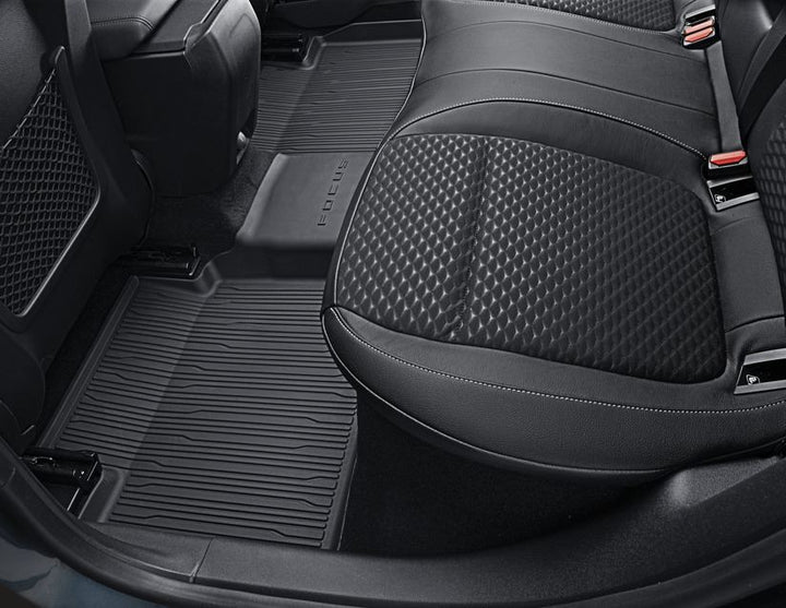Original Ford Focus desde 04/2018 Alfombrillas de goma traseras,en color negro