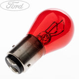 Bombilla roja para luz de freno trasera original para Ford C-Max Focus 21 / 5W 1489938