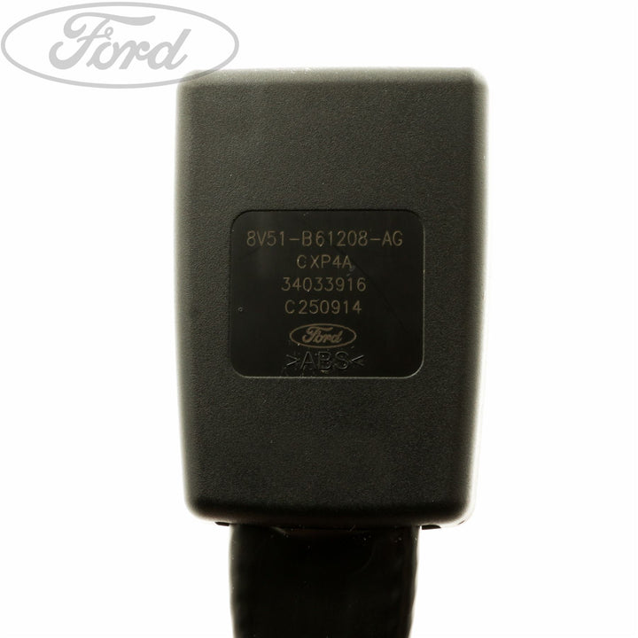 Ford Fiesta 08-12 Hebilla Cinturón Seguridad con Interruptor Negro 1724195