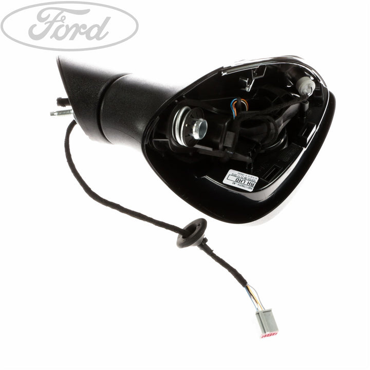 Espejo retrovisor lateral delantero O/S (lado del pasajero) original para Ford Fiesta 1753801