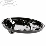 Ford Fiesta 2008-2019 Placa Trasera Freno Izq. Negra 1846627