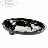 Ford Fiesta 2008-2019 Placa Trasera Freno Izq. Negra 1846627