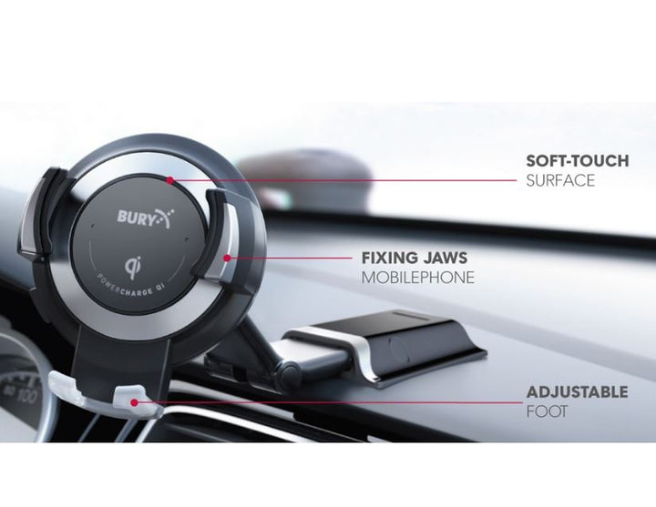 Bury* Sistema POWERMOUNT  POWERCHARGE QI.