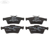 Kit de pastilla de freno trasera con pinza Motorcraft original para Ford Transit Connect 2177229