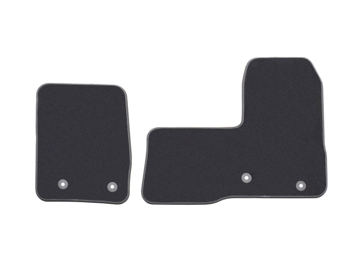 Original Ford Juego de alfombra de piso delantera Velour negro AMkK2JB130B18MA3JA6 2362483