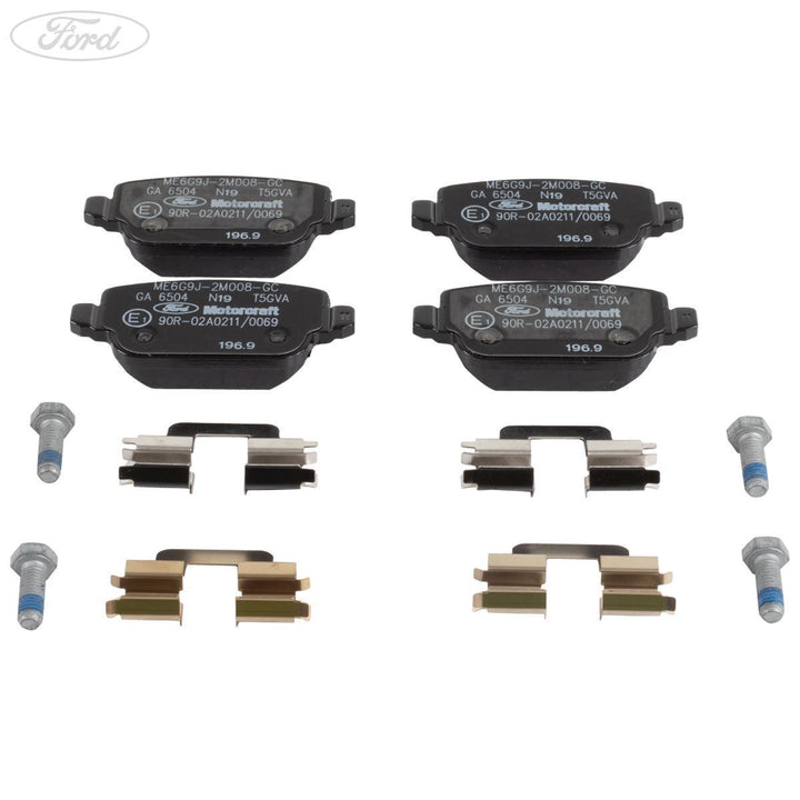 Juego de pastillas de freno traseras original Ford Kuga Motorcraft 2008 2012 1917249