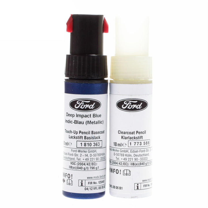 Original Ford Rotuladores Quita Arañazos 9ml in Azul Índigo Met. 2850592 (código de color: DCWEWHA)
