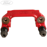 Soporte rojo de pinza de freno trasero original para Ford Fiesta Fusion 2013-1539676